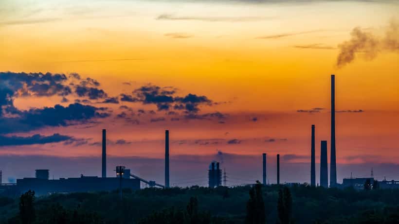Hochofen des Landschaftspark Duisburg-Nord, Symbol der Stahlindustrie Duisburgs