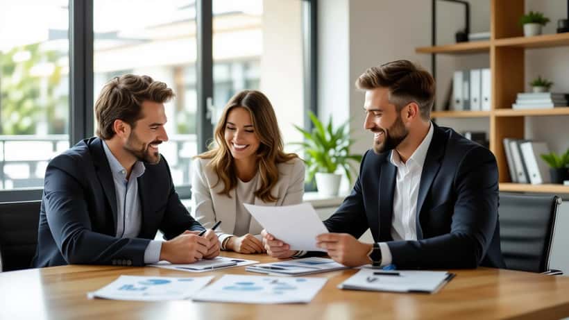Conseiller en gestion de patrimoine expliquant la transmission familiale après un gain EuroMillions 2026