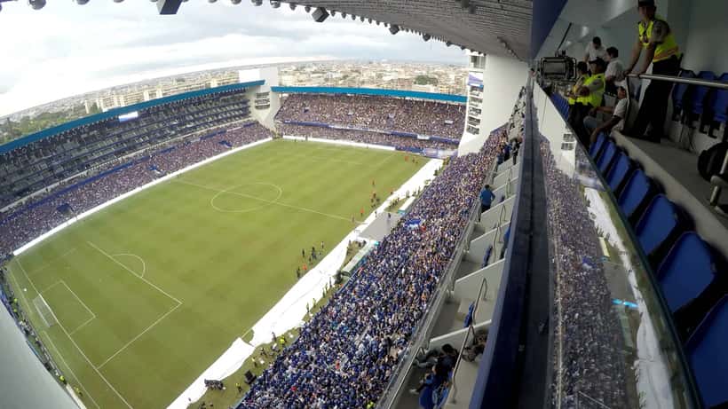 Estádio de futebol em Guayaquil, Equador, palco das partidas da Copa Libertadores 2026 com Barcelona SC