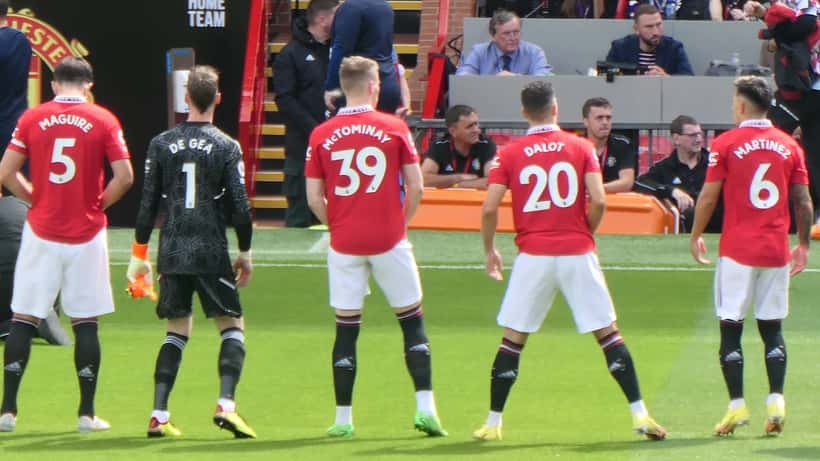 Manchester United vs Brighton & Hove Albion Premier League match action 2026