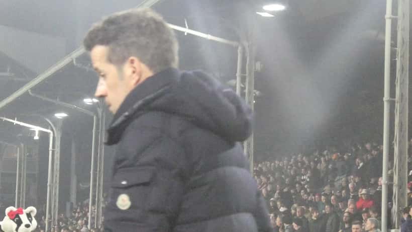 Marco Silva, treinador português, em março de 2026, durante sessão de treino do Fulham FC