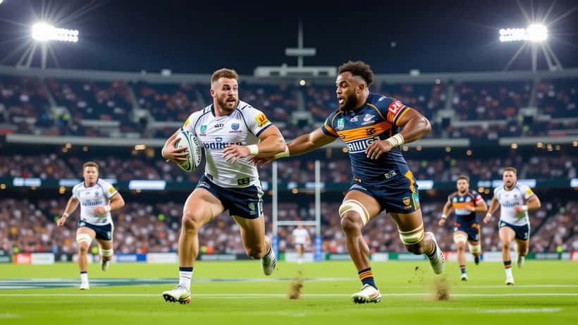 Gold Coast Titans vs Canterbury-Bankstown Bulldogs NRL 2026 match at Cbus Super Stadium