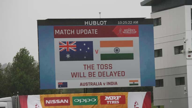 India women cricket players competing at the Women's Cricket World Cup