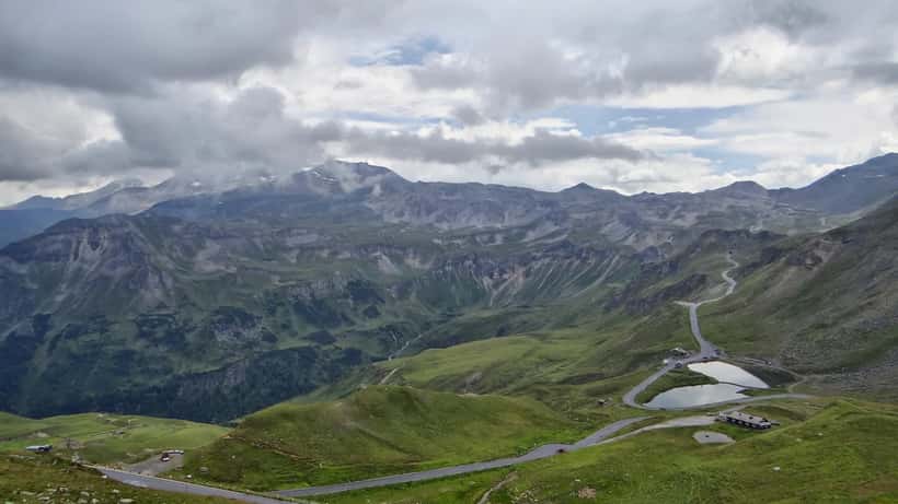 Großglockner Hochalpenstraße im Nationalpark Hohe Tauern, Österreich