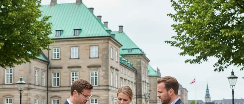 Danskere ved stemmeurnerne under folketingsvalget marts 2026