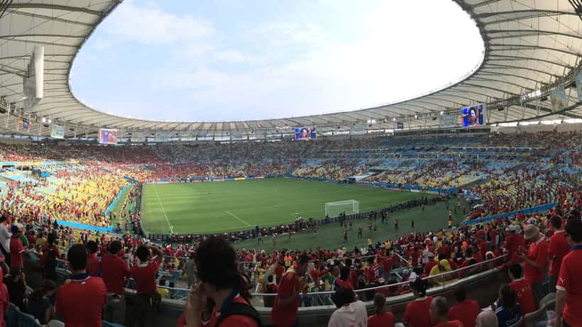 Estádio do Maracanã, palco do jogo Flamengo x Estudiantes pela Copa Libertadores 2026