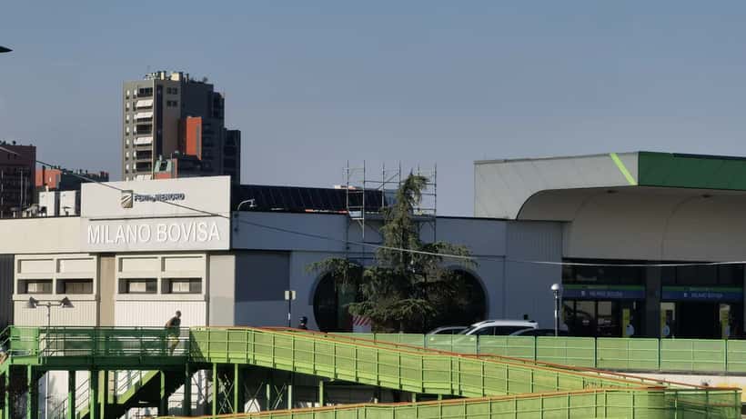 Stazione di Milano Bovisa, zona industriale riconvertita