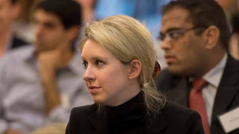 Elizabeth Holmes, grundlægger af Theranos, til en diskussion i 2013