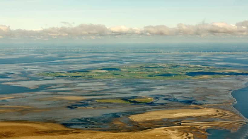 Nordfriesisches Wattenmeer Nordsee Sandbank