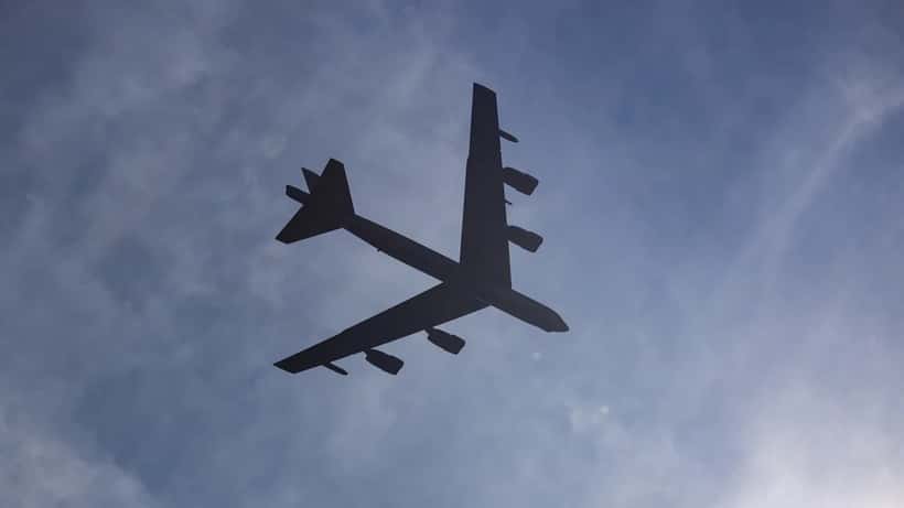B-52 Stratofortress bombefly under NATO-øvelse