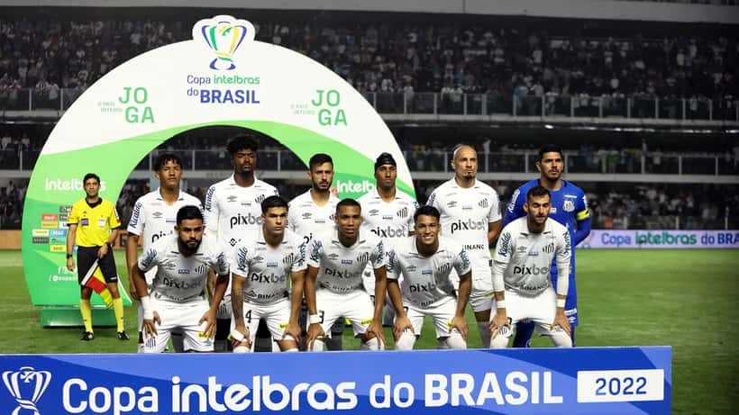 Santos FC e Clube do Remo em partida pela Copa do Brasil 2026 na Vila Belmiro
