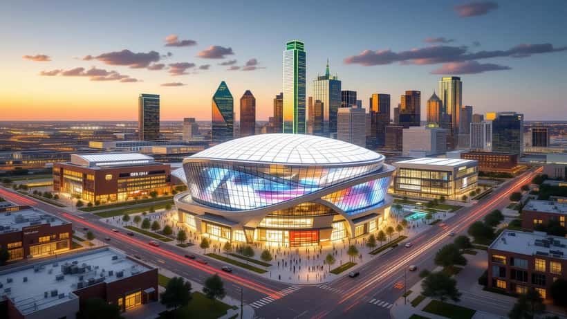 Dallas stadium real estate impact 2026