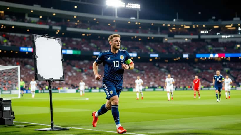 Lyndon Dykes Australia-born Scotland striker substituted on during World Cup 2026 match