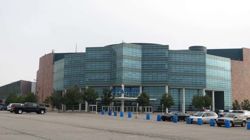 Palace of Auburn Hills, former home arena of the Detroit Pistons, Michigan