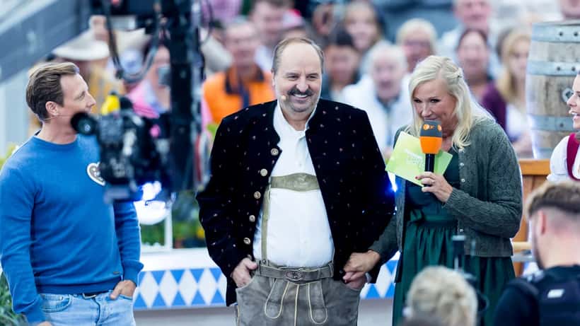 TV-Koch Johann Lafer beim ZDF-Fernsehgarten 2025