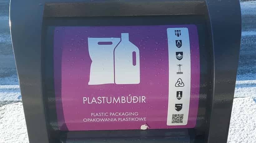 Plastendurvinnsluílát í Reykjavík — sorpvandi við SORPA á vorrin