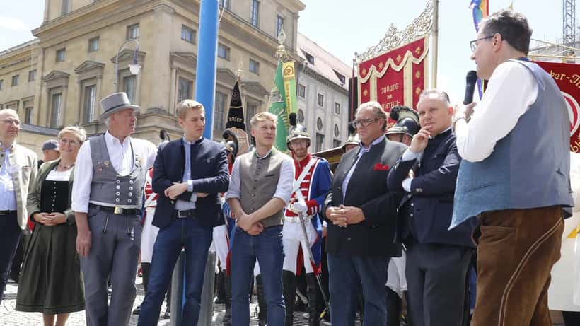Dominik Krause, Oberbürgermeister München, auf dem Stadtgeburtstag 2026