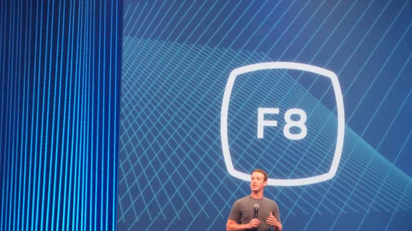 Mark Zuckerberg em evento de tecnologia