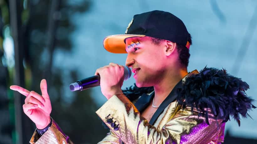 Prince Damien bei einem Auftritt auf der Bühne, 10-jähriges Bühnenjubiläum 2026
