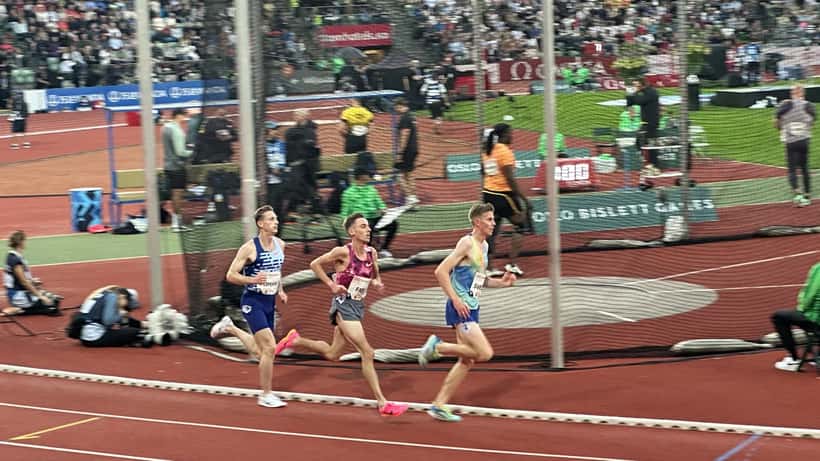 Per Svela under Bislett Games 2024 – norsk friidrettsutøver på 5000 meter