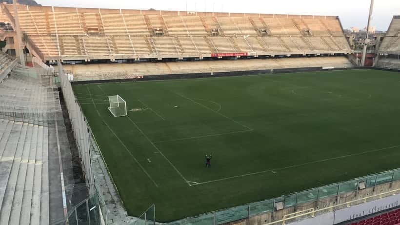 Stadio Arechi di Salerno, casa della Salernitana ora in Serie C