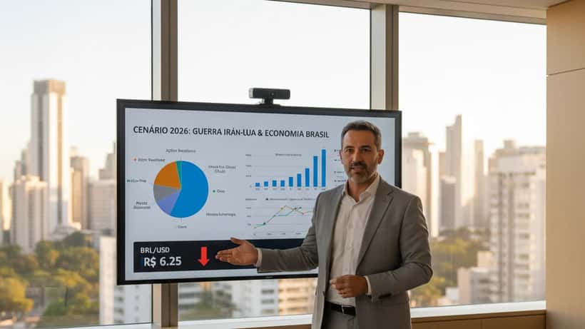 Consultor patrimonial brasileiro apresenta estratégia de diversificação em escritório de São Paulo