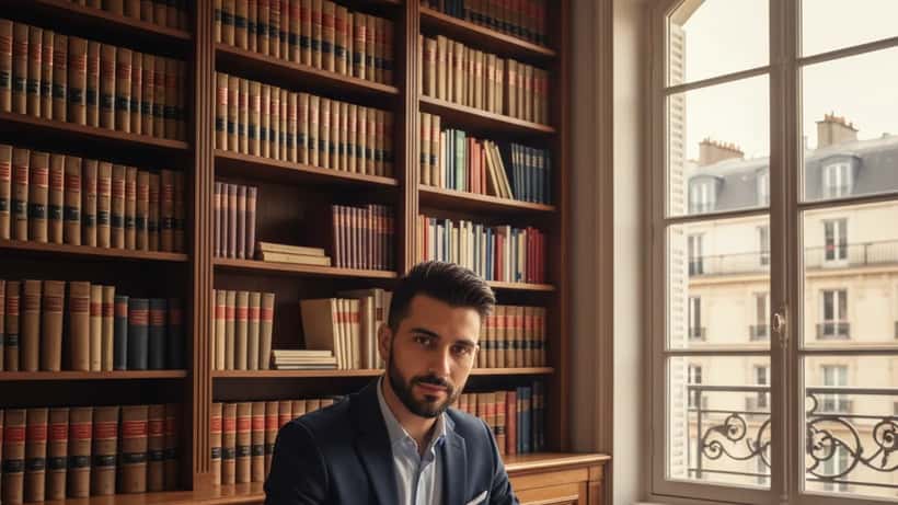 Un artiste de rap marocain en France examine un contrat musical avec un avocat