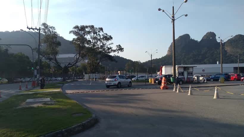 Estúdios da TV Globo no Rio de Janeiro vistos de fora