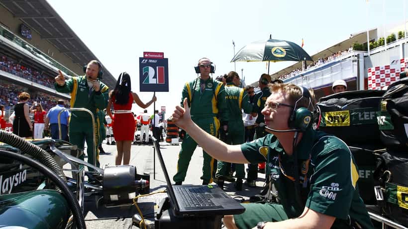Parrilla de salida del Gran Premio de España de Fórmula 1 en el Circuit de Barcelona-Catalunya