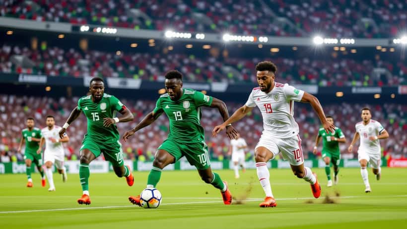 Senegal gegen Irak Nationalmannschaft Länderspiel 2026 Stadion Szene