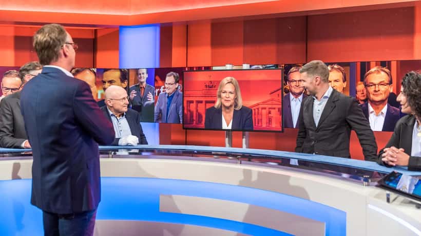 Thomas Hitzlsperger in der ARD-Talkshow Hart aber fair