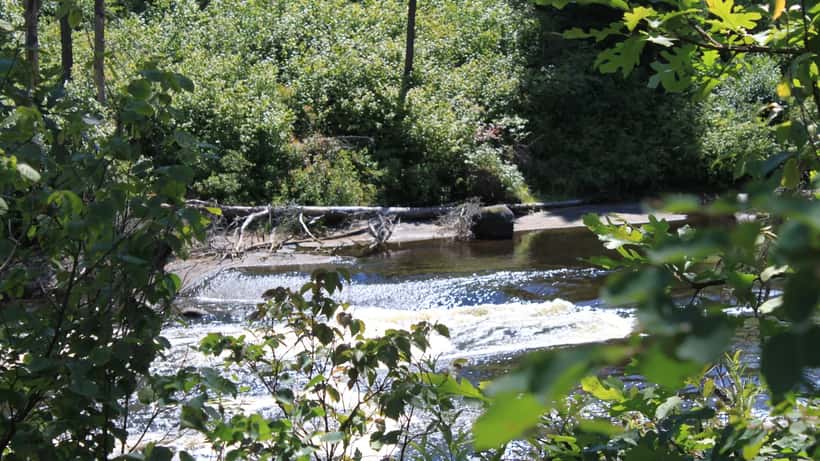 Pine Point Rapids flowing through Whiteshell Provincial Park, Manitoba