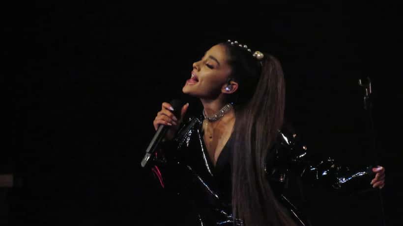 Ariana Grande ved en officiel event