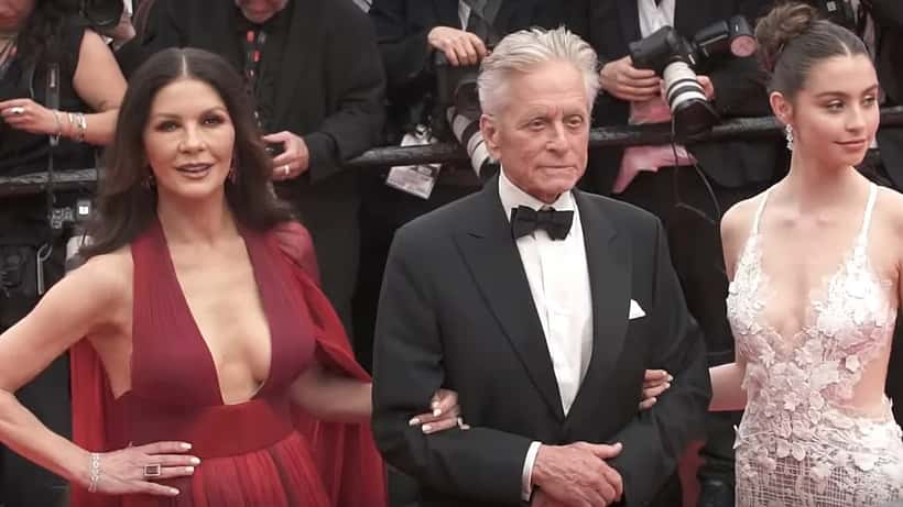 Catherine Zeta-Jones and Michael Douglas at the 2023 Cannes Film Festival