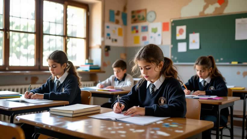 Studente che riceve ripetizioni con un tutor, simbolo del gap educativo tra bambini italiani 2026