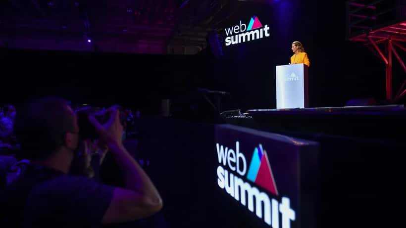 Cristina Ferreira na Web Summit 2021, apresentadora e diretora da TVI