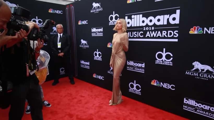 Hailey Baldwin Bieber en el Billboard 2018