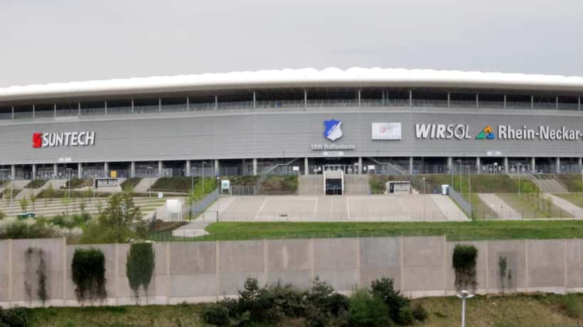 Rhein-Neckar-Arena in Sinsheim, Stadion von TSG 1899 Hoffenheim