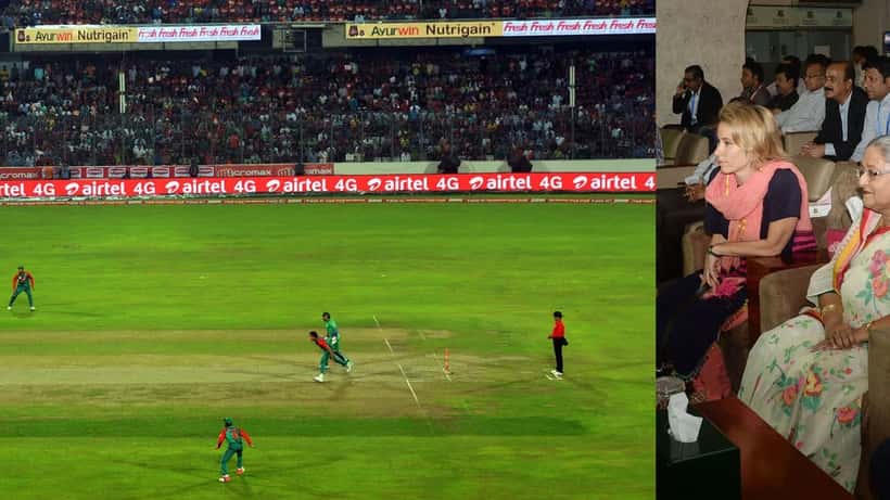 Match de cricket Bangladesh Pakistan aux Jeux asiatiques 2026 dans un stade d'Asie