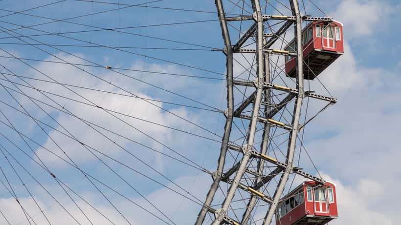 Wiener Riesenrad im Prater, Wien, Österreich