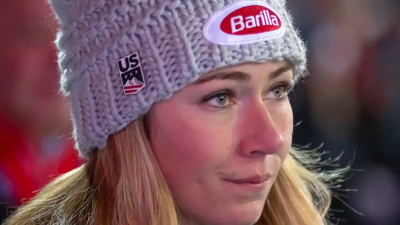 Mikaela Shiffrin beim alpinen Slalom-Weltcup in Stockholm