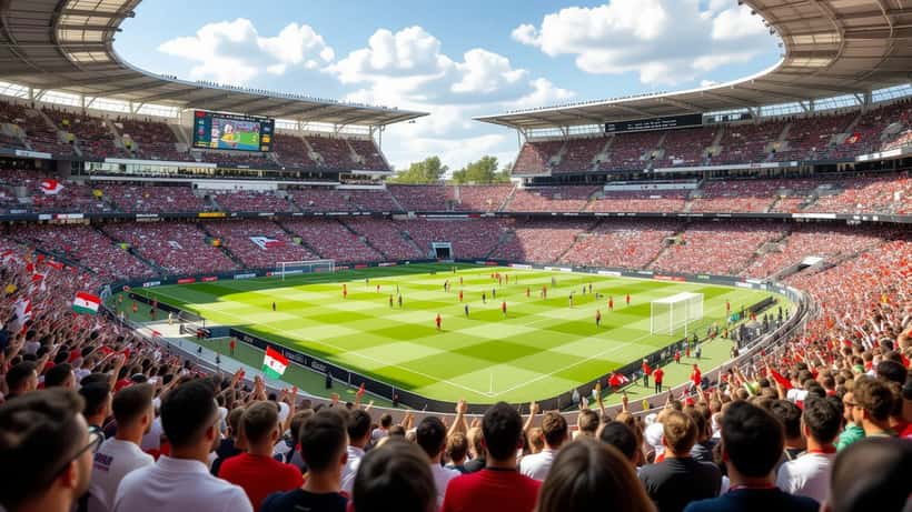 Stade MetLife East Rutherford ambiance match Équateur Allemagne Coupe du Monde 2026