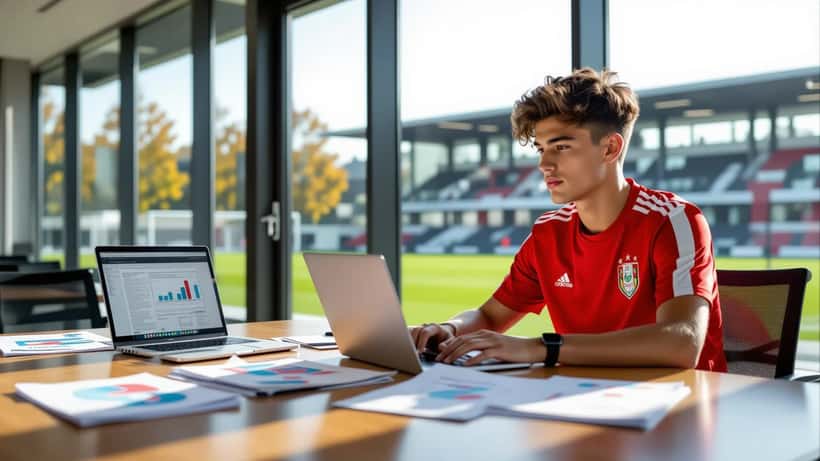 Ayyoub Bouaddi Lille midtbane ung fotballstjerne kontrakt 2026