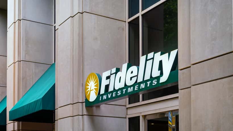 Fidelity Investments office building in Bethesda, Maryland
