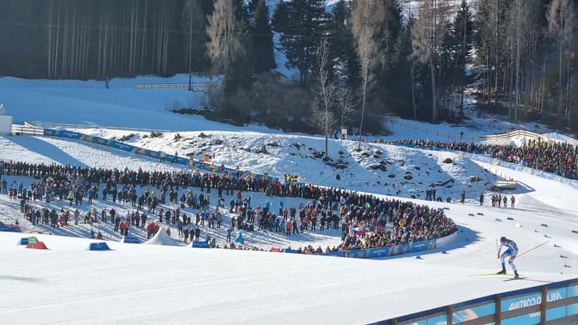 Damernas lagsprint i längdskidåkning vid vinter-OS i Milano Cortina 2026