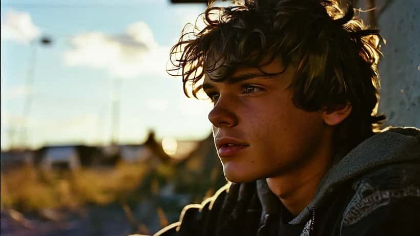 Adolescent en difficulté face à la dépendance aux médicaments, représentation de l'addiction chez les jeunes