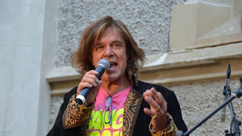 Jürgen Drews bei der Facebook-Party in Korneuburg, Foto von Alfred Pertl