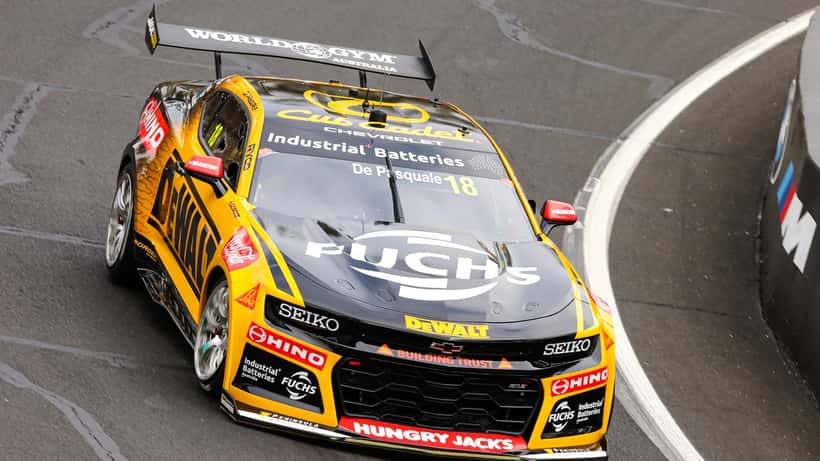Anton de Pasquale Team 18 Chevrolet Camaro Supercars testing Bathurst 2026