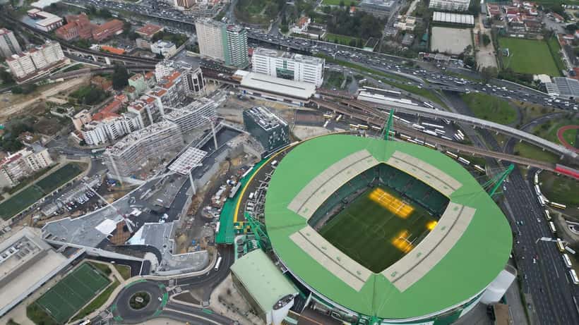 Estádio José Alvalade a Lisbona, sede di Portogallo-Galles Nations League 2026