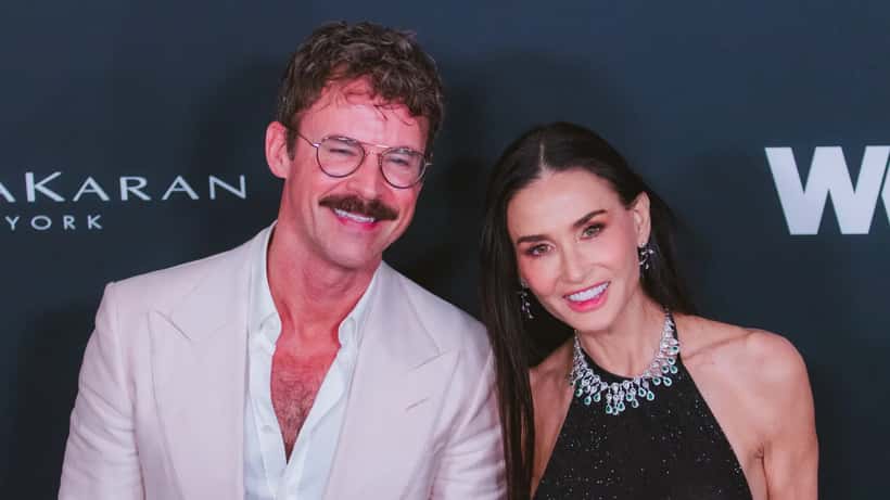 Demi Moore agli Style Awards 2026, elegante in abito da sera